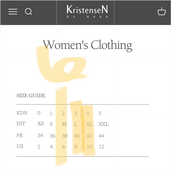 NWOT- Kristensen Du Nord chocolate brown SKIRT KDN size 2 US Size 6 - Picture 11 of 11